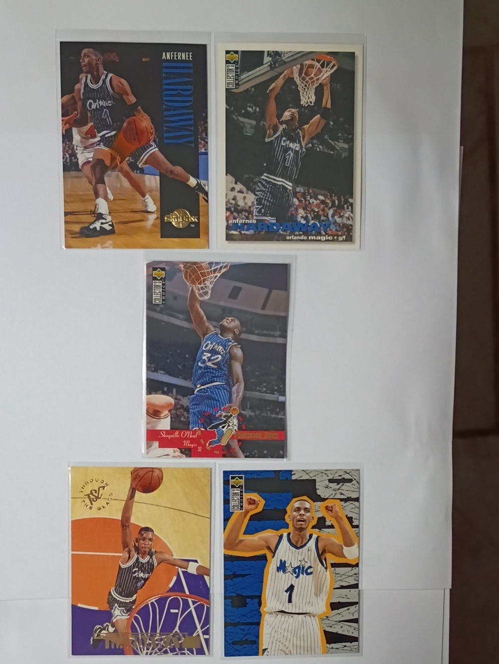 Anfernee Hardware (Penny) And Shaquille O'Neal Sports Cards